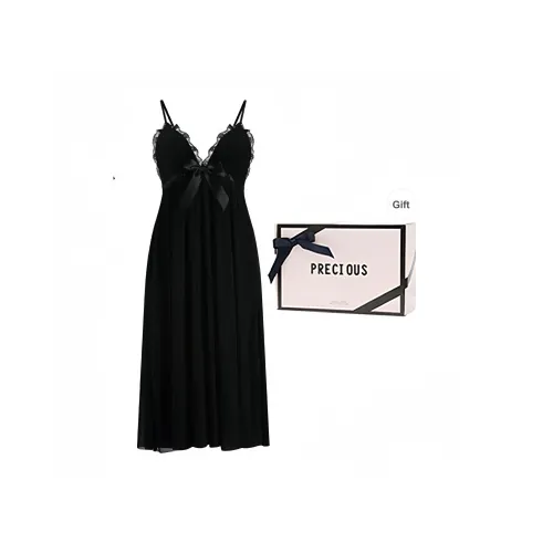 OEING Ночная сорочка Женская Набор в подарочной коробке Черный