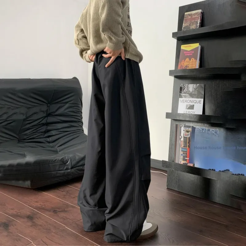 HOKLV Casual Pants Unisex Army Green-15