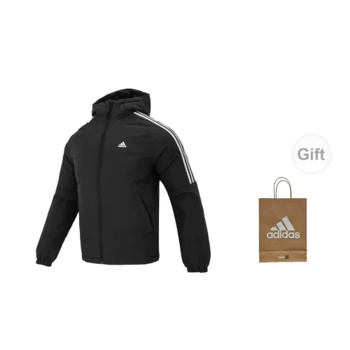 Adidas Down Jackets Men Black With Gift Bag