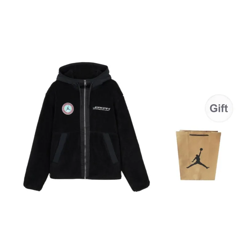 Jordan Jackets Men Black Shopping Bag-0