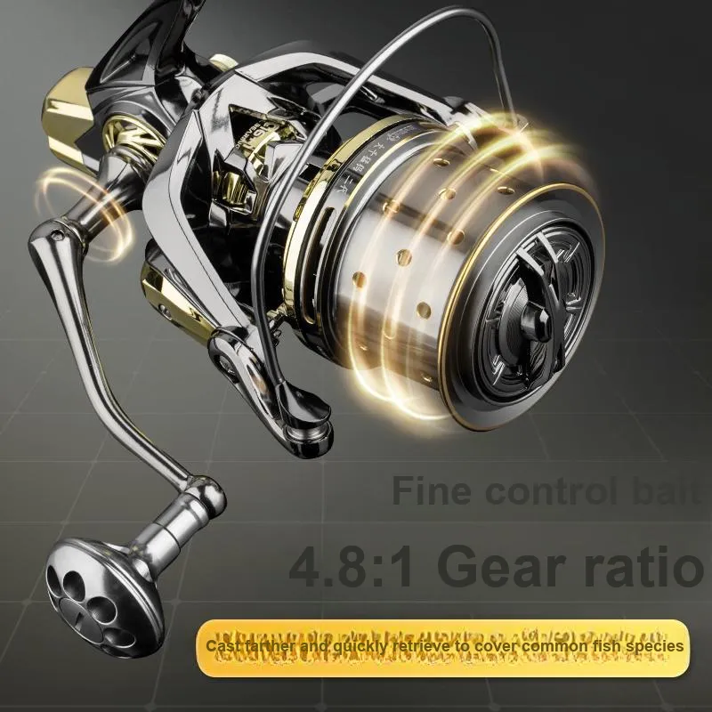 DAIJIA Fishing Line Reels Front Unloader Spinning Wheels-3