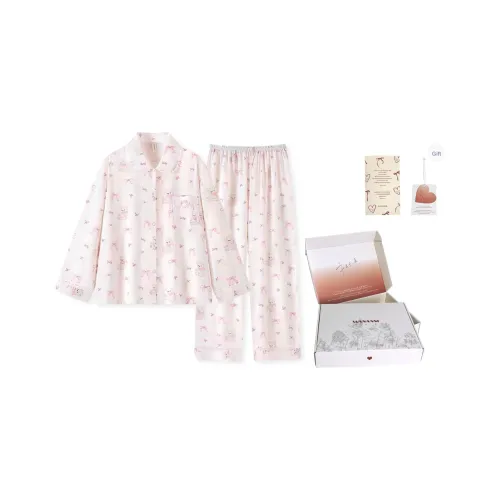 WANANNI Пижамный комплект женский светло-розовый