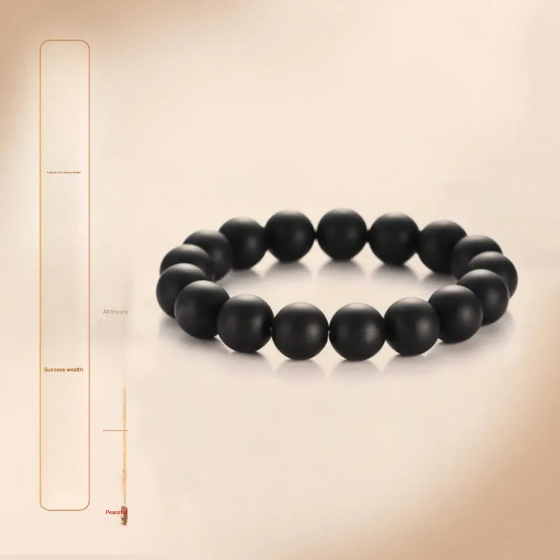 The Years Are Quiet Ebony Bracelets Unisex-6