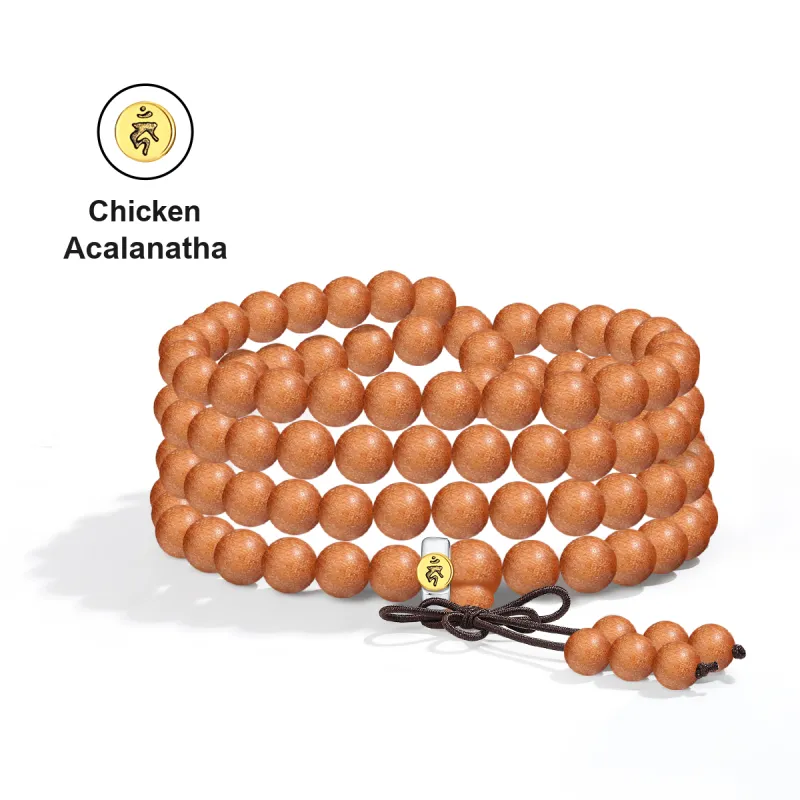 PUTUOSHANWENCHUANG Barbie Sandalwood Bracelets Unisex-11