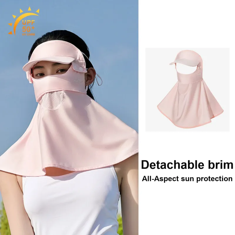 Shanghai Story 87% Polyester, 13% Elastane Sun Protection Masks Women's-8