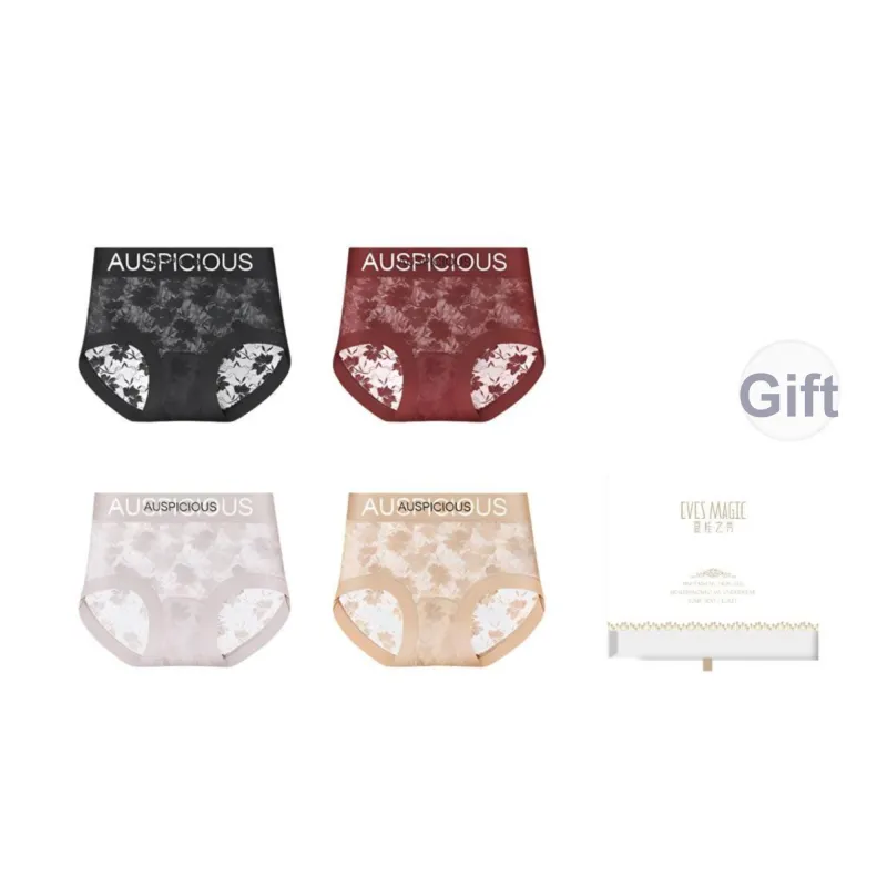 XIA.WA.ZHI.XIU Underpants Women's Box 4 Pack-40