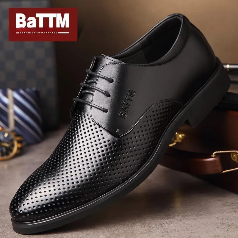 Batotem Casual Leather Shoes Men's-2