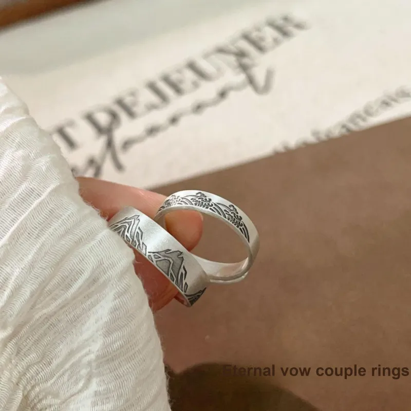 AITAO Foot Silver Ring 999 SilverW Unisex-2