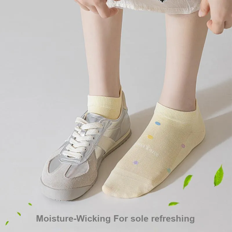 MIIOW Trend Party Series Ankle Socks Women's Shopping Bag 3 Pack-3