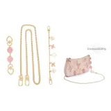 [Crossbody]Strawberry Chain 100cm+Four-Leaf Clover Decorative Chain