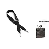 Black Adjustable 88.5-135cm 1 Pack (Convertible to Crossbody)