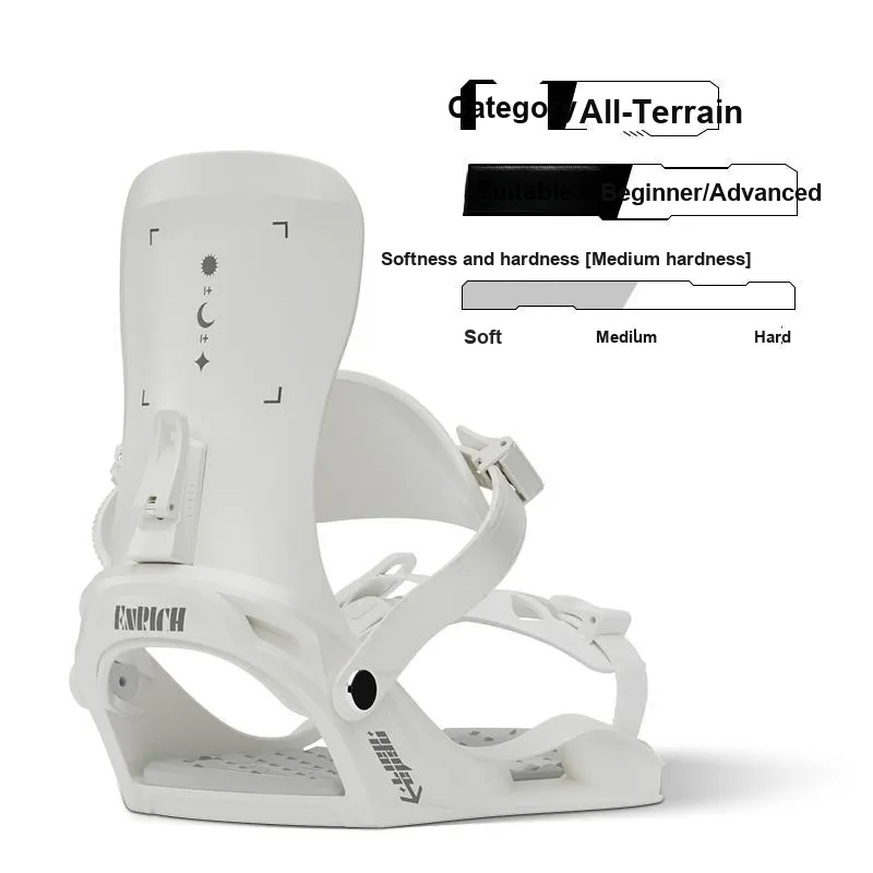Snow Know The Answer SKTA X CHANRICH Single Snowboard Ski Bindings Unisex-3