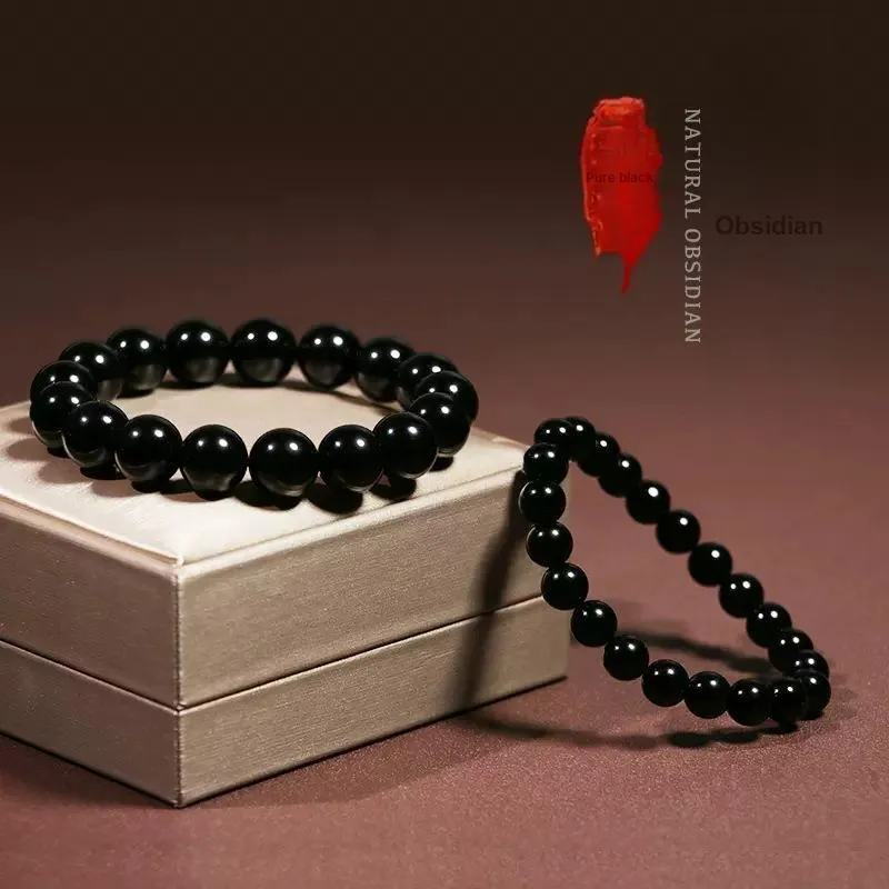 Royal Heaven's Choice Obsidian Jade Bracelets Unisex-3