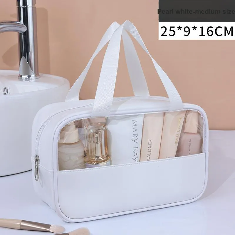LETOO PVC Makeup Bag Large Size Unisex Multicolor-14