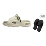 Green[Random Comes with Same Size Bathroom Slippers, 1 Pack]
