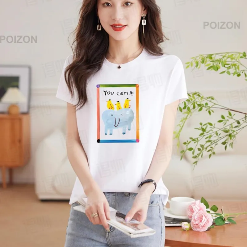 ABBY GODDESS T-Shirts Women's White-4