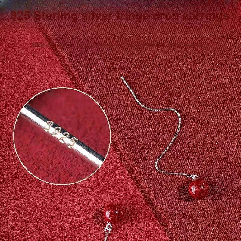 AILI S925 Silver Chinese Style Elegant Earlobe Stretching Women's-2