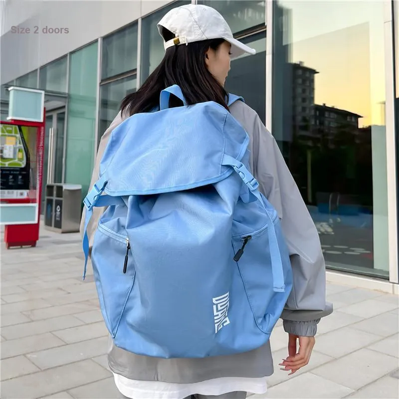 Yalu Oxford Backpack Regular Unisex Black/Gray/Pink/Sky Blue-21