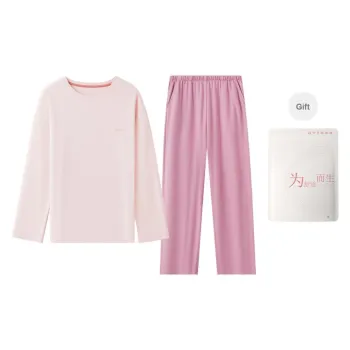 Red Beans At Home Pajama Set Women's