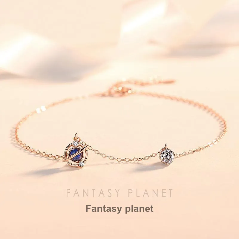 Xuanman S925 Silver Anklets Women's-1