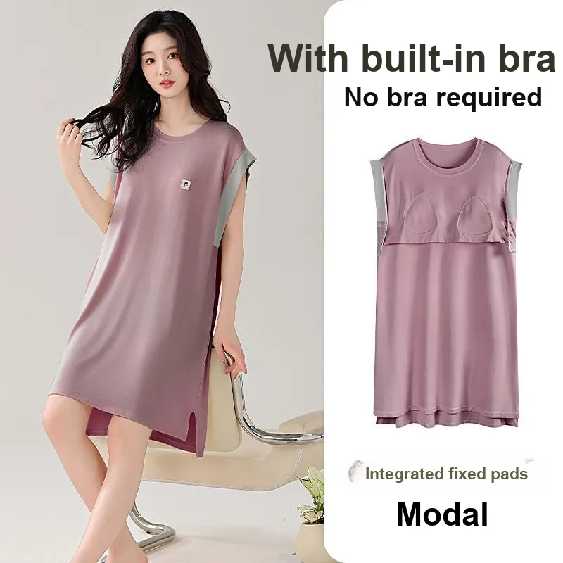 GOSO Nightgown Women's Haze Purple-7