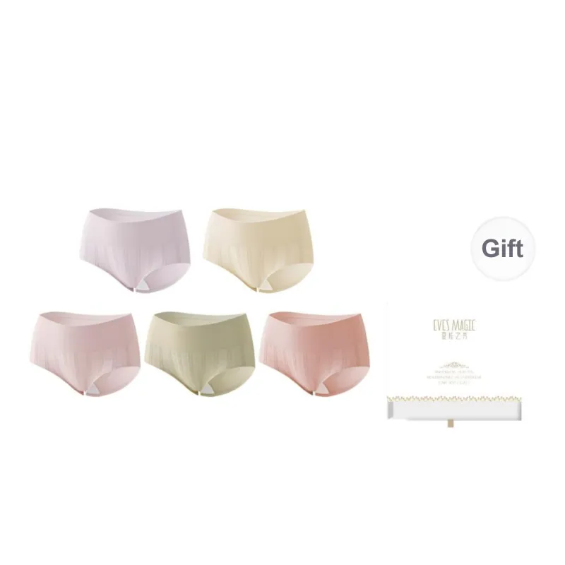 XIA.WA.ZHI.XIU Underpants Women's Shopping Bag 5 Pack-21