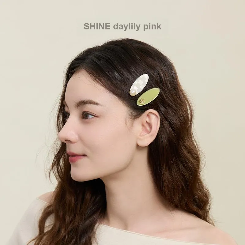 SHINE Spring To Summer Collection Plate Hair Clips Women's-3