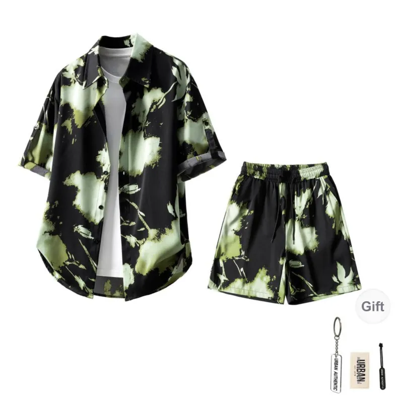 URBAN AUTHENTIC Shirt Matching Set Unisex-1