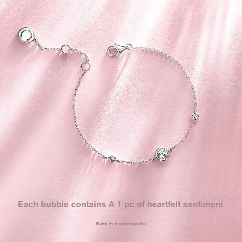 FANCI S925 Silver Bracelets Women's-7