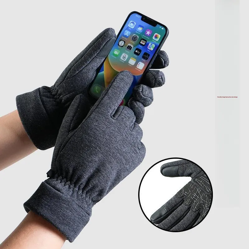 HNJ Riding Equipment Cycling Glove Unisex Polyester-2
