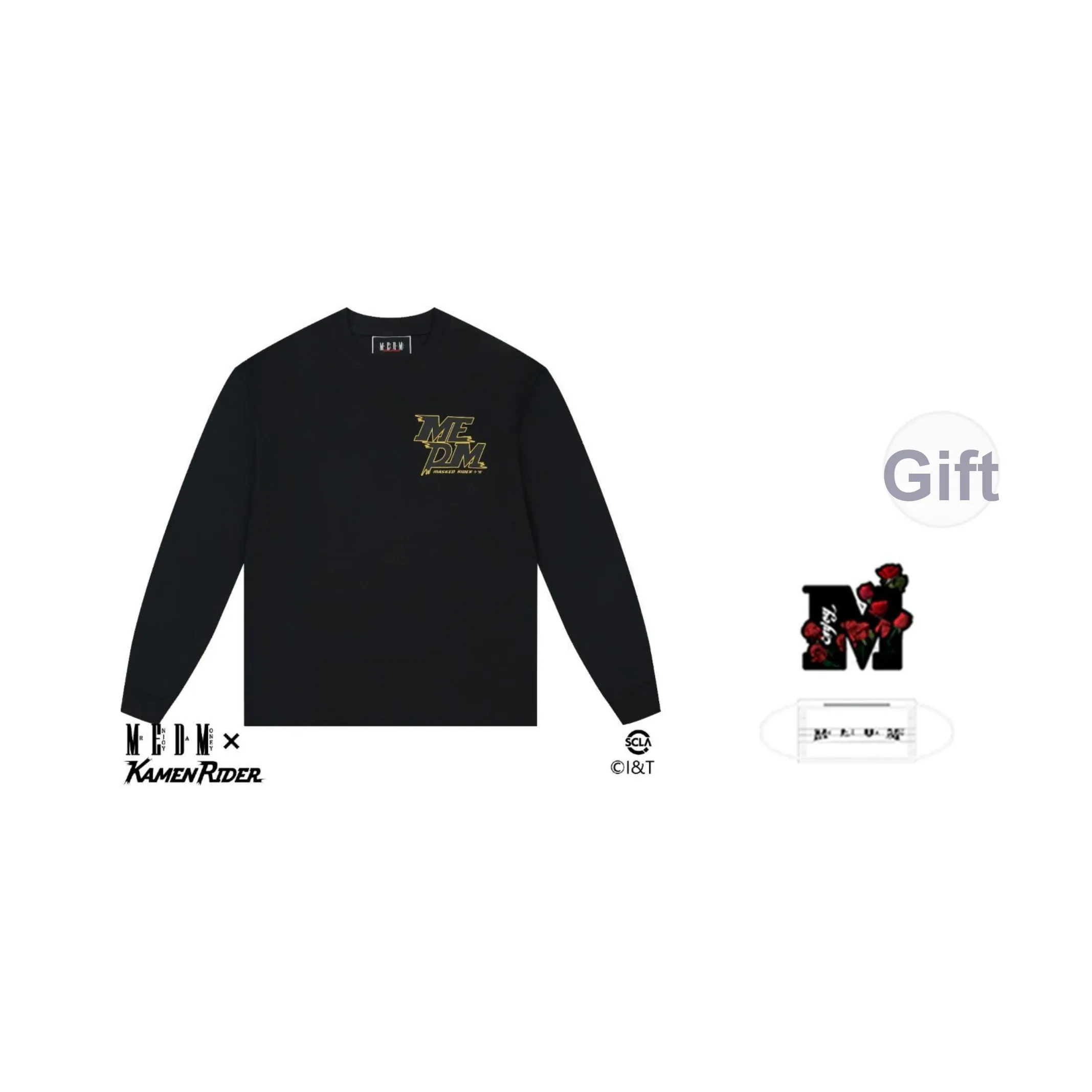 MEDM x JIAMIANQISHI LIANMINGKUAN MEDMx Kamen Rider Collaboration Collection FW24 T-Shirt Unisex