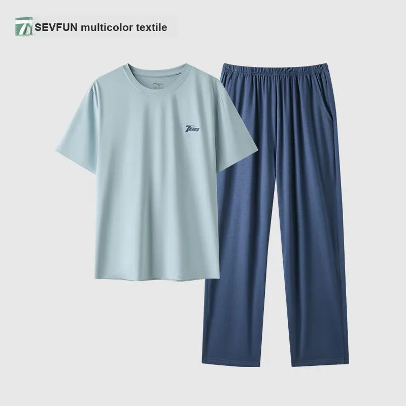 7 SEVFUN Men Pajama Sets-3