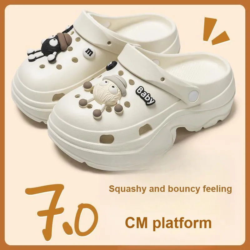 Love Of Wormwood Summer Slip Resistant Students' Eva Squashy And Bouncy Feeling Closed Toe Dormitory Home Slippers-13