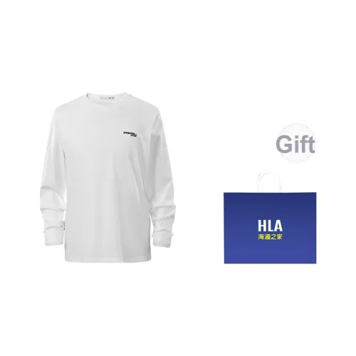 HLA SPRINTING SMILE Collection Длинный рукав Т-рубашка Мужская
