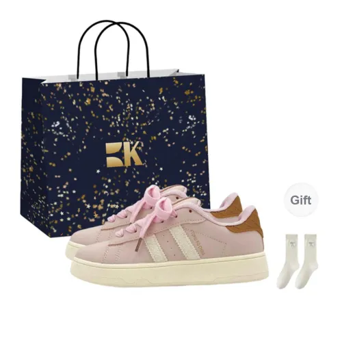 Boldi Kuki Anti Slip Wear Resistant Low Top Skateboard Shoes Women's Strawberry Pink Shopping Bag
