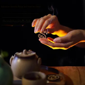 XIANGBUSHANGSHU Xuanhe Agarrattan Non Sticky Incense 20 Discs Per Box