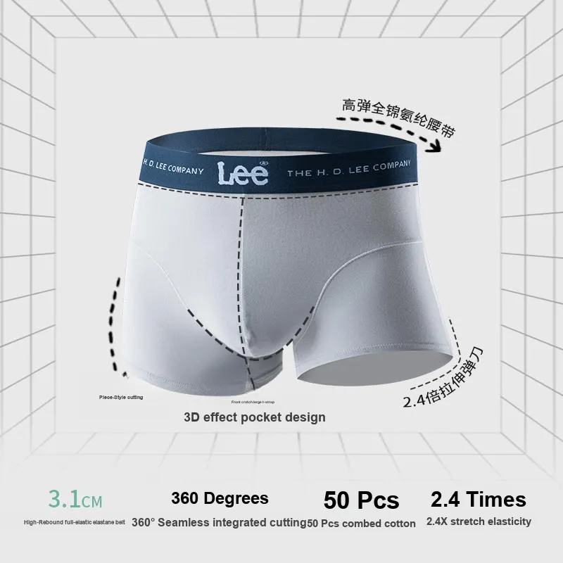 Lee Classic 101 Underpants Men's Box 5 Pack-41