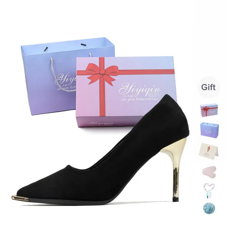 Take The Qin Slim Heel High Heels Women's-14