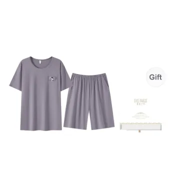 XIA.WA.ZHI.XIU Pajama Set Men's Two Piece Set