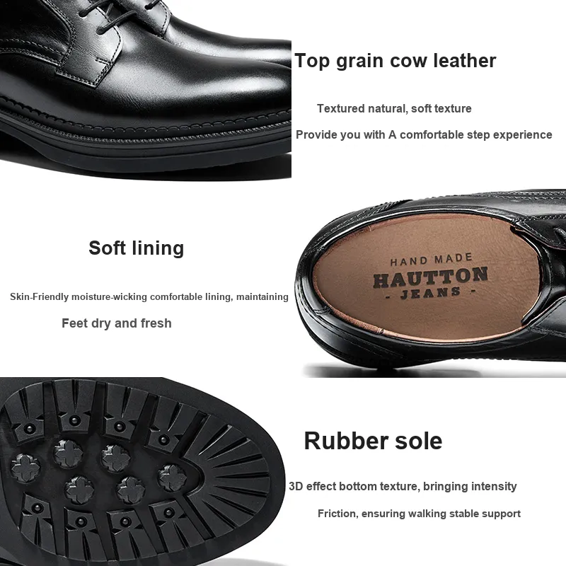 Hautton Jeans Dress Shoes Men's-6
