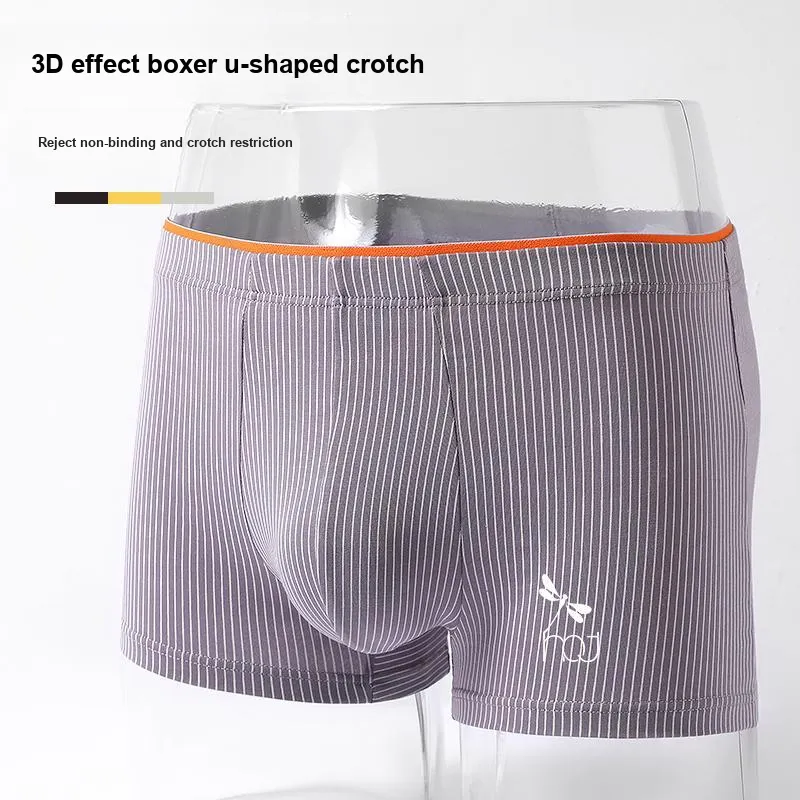 RED DRAGONFLY Cotton Panties Men's 3 Pack Gift Box Set-8