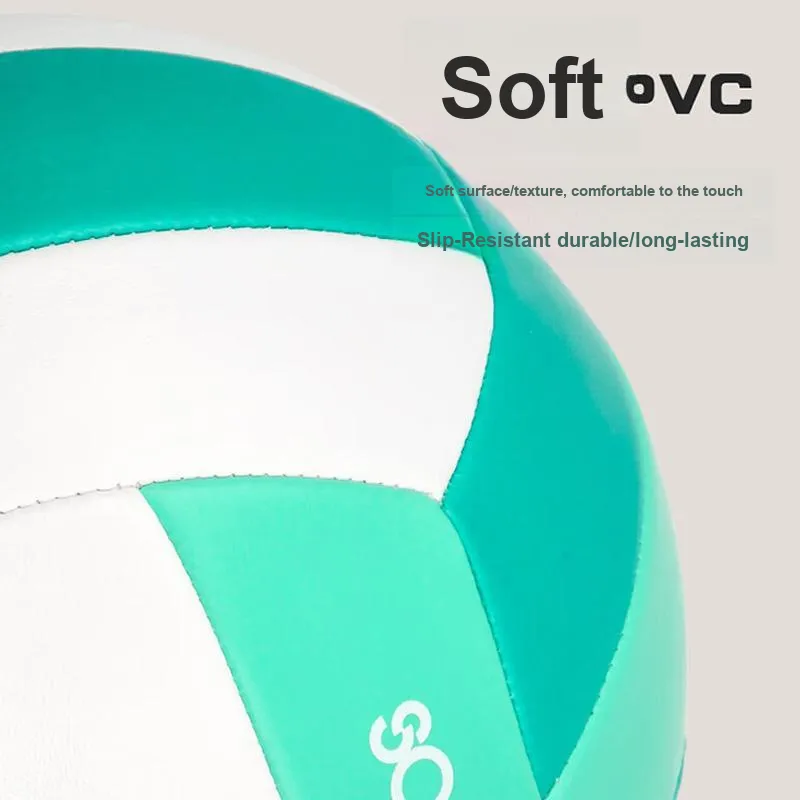 LiNing PVC Size 5 Ball Volleyball Unisex White Green-7