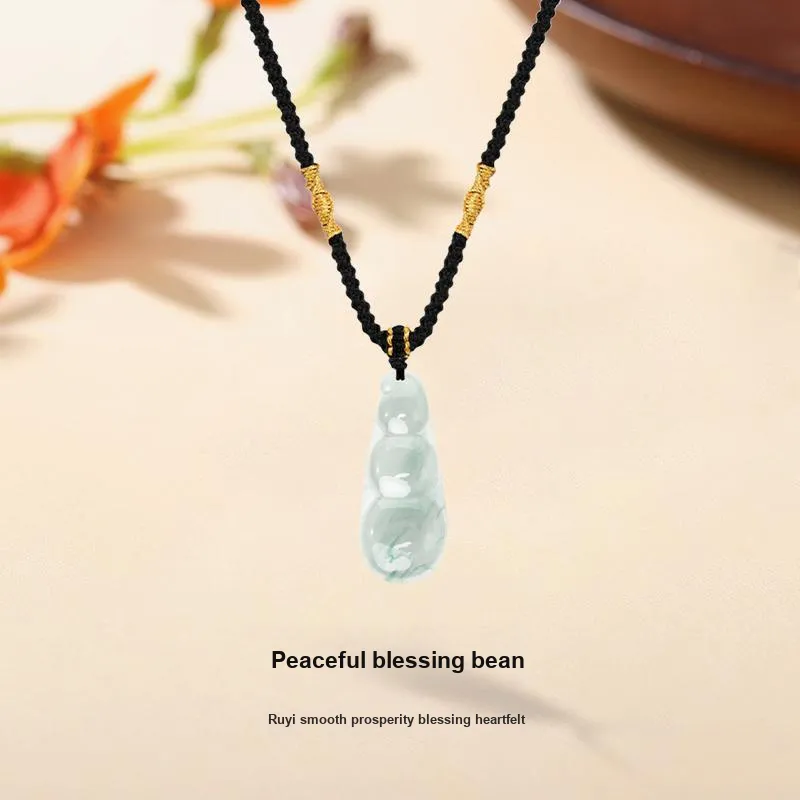 MISS TOOYA African Emerald Necklaces Women's-1