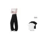 Black[Comes with A Black White Random Brand T-Shirt]