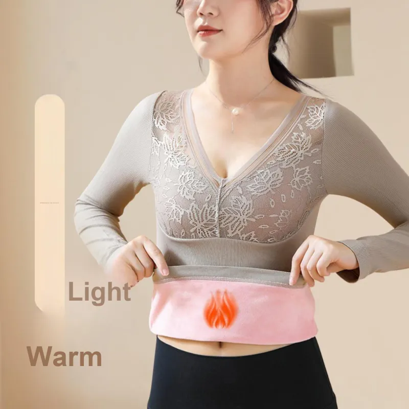 JUNEROSE Women's Thermal Tops-1