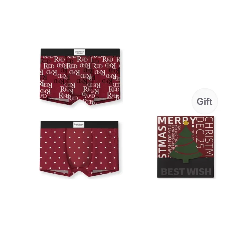 Qiao Ni Tong Underwear Gift Boxes Men's Combo Set-7