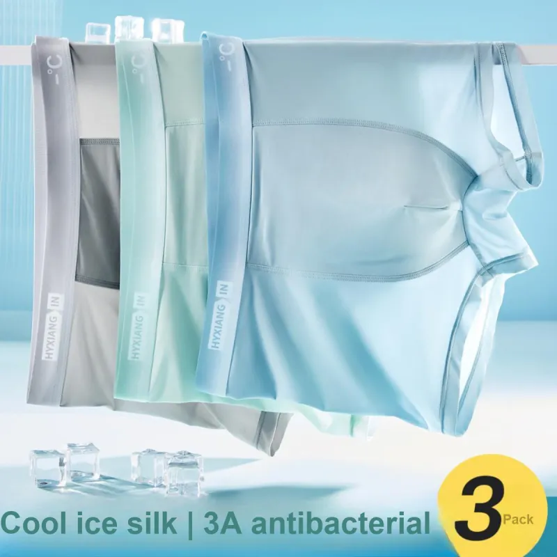 H-YXIANG Underpants Men's 3 Pack-3