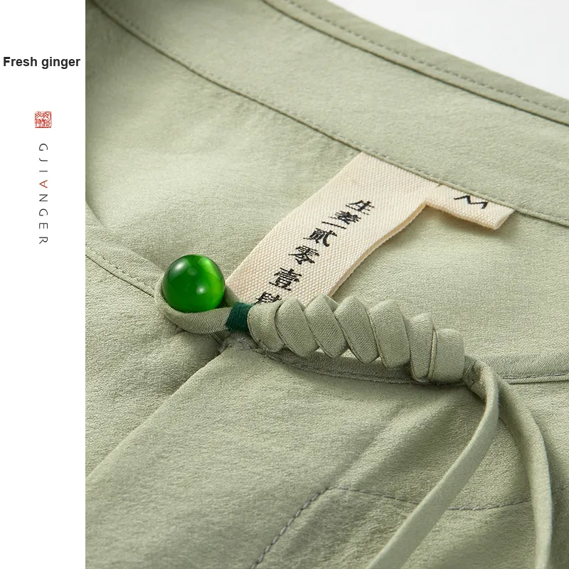 Ginger Shirt Women's Aqua Green-2