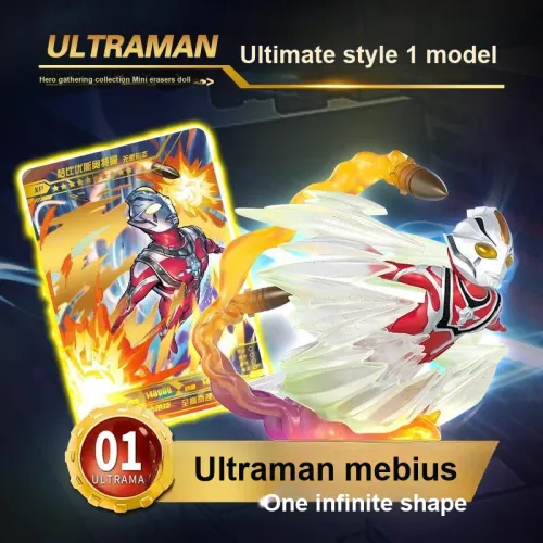 KAYOU Ультрамен Герой Assembly Collection Мини Резиновые Фигурки 10-я Серия Слепые Коробки