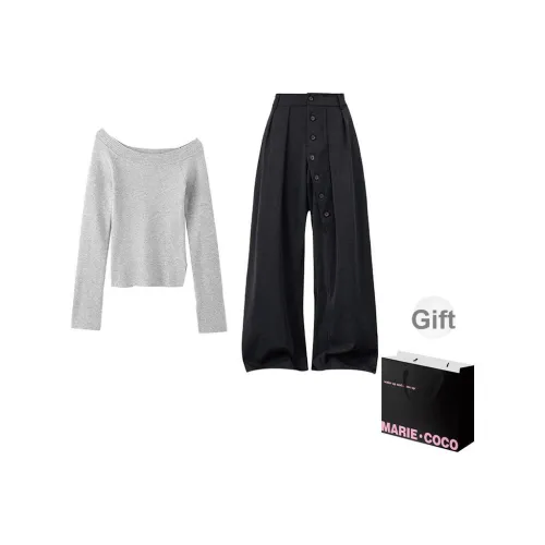 MARIE·COCO Топ и Брюки Женские Повседневные Костюмы